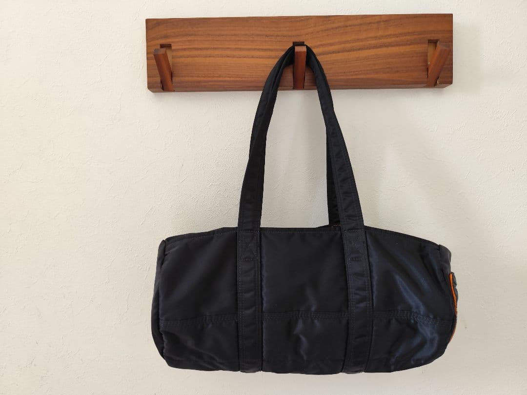 極美品　PORTER ポーター ミニボストン ドラムバッグ 　タンカー　L