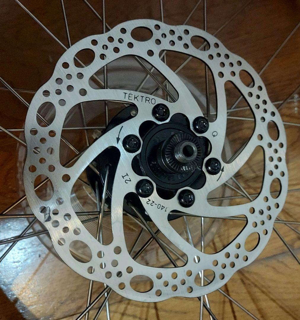 KHSマンハッタンM451SD 新車外し ディスクブレーキ 完組ホイールセット