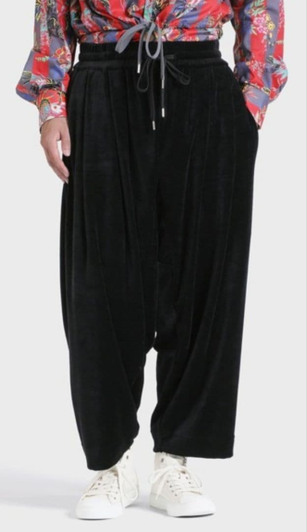 viviennewestwoodMAN ベロアワイドサルエルパンツ 46サイズ