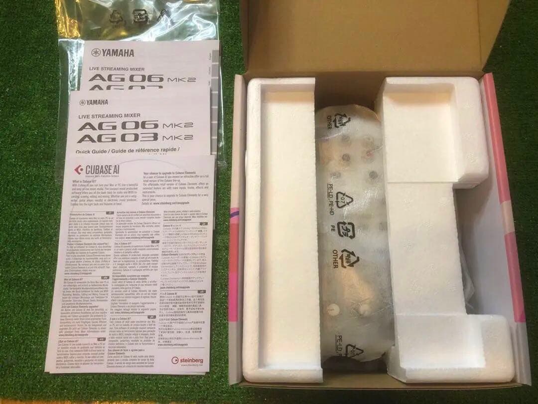 ミキサー　YAMAHA AG03mk2 マイクとリングライト付き