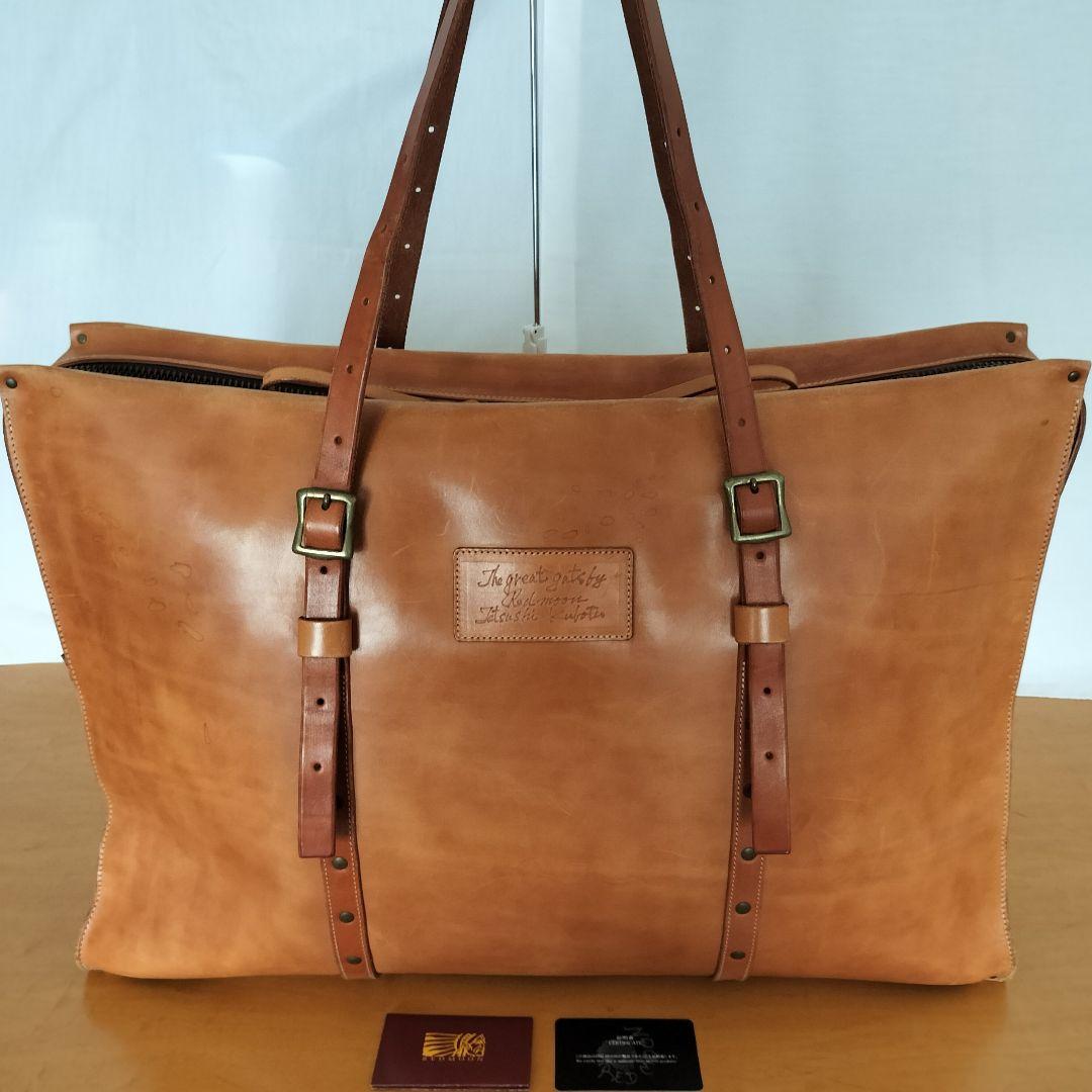 激レア REDMOON レッドムーン 大容量 ビッグサイズ レザーバッグ