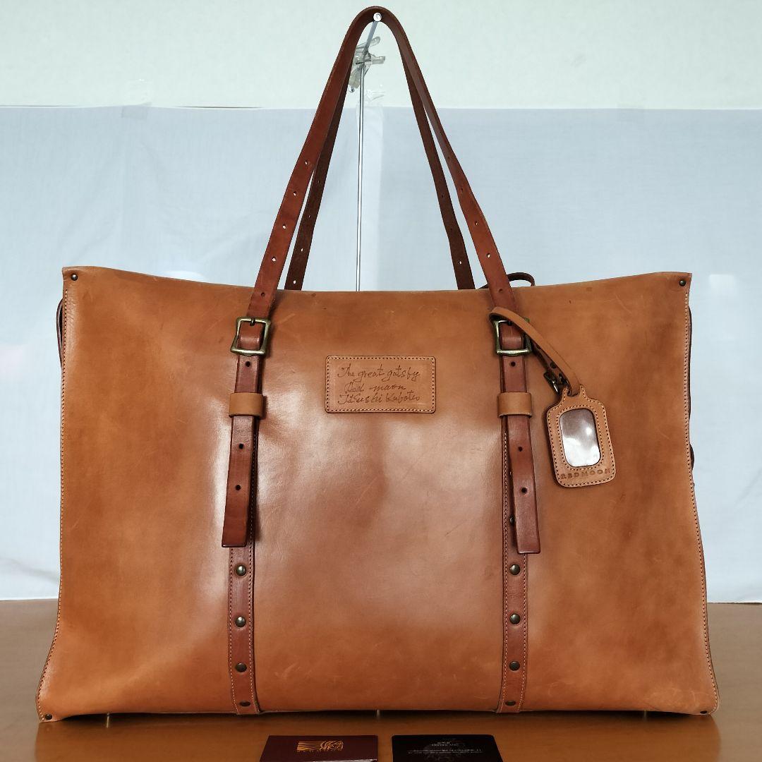 激レア REDMOON レッドムーン 大容量 ビッグサイズ レザーバッグ