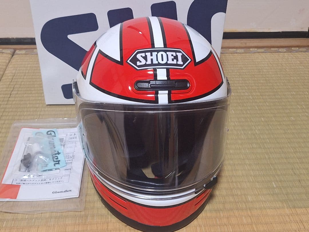 SHOEI　グラムスターGlamster 　Lサイズ　グンレプリカ　バリバリ伝説
