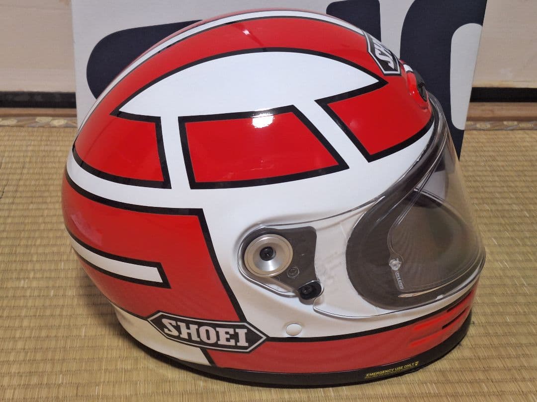 SHOEI　グラムスターGlamster 　Lサイズ　グンレプリカ　バリバリ伝説