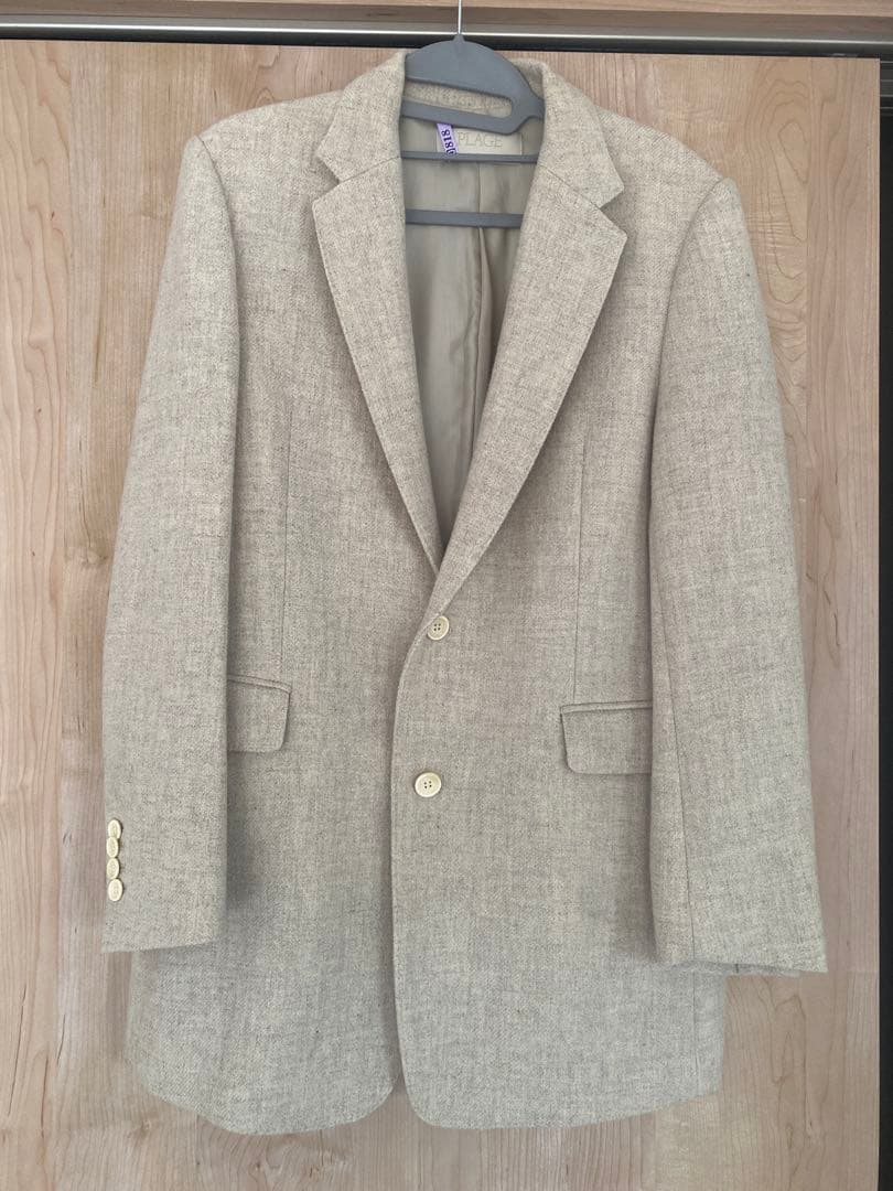 Plage Big Tailored ジャケットベージュ36