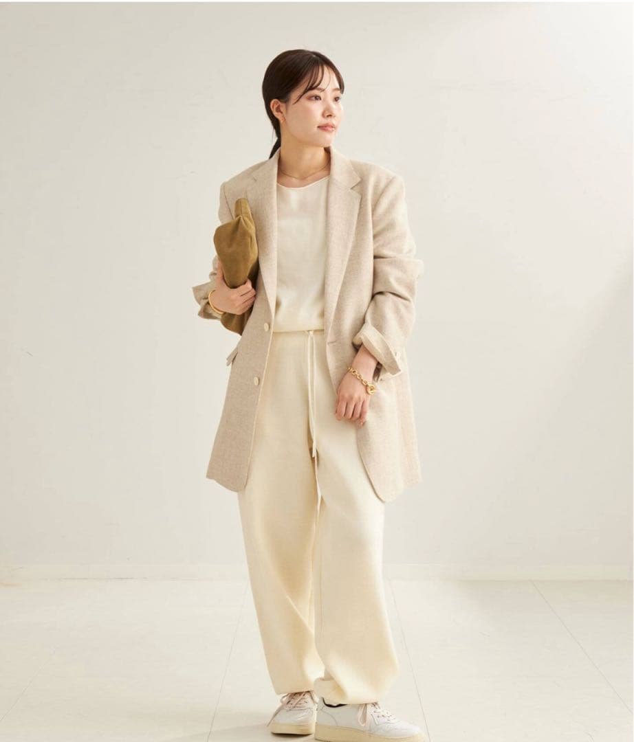 Plage Big Tailored ジャケットベージュ36