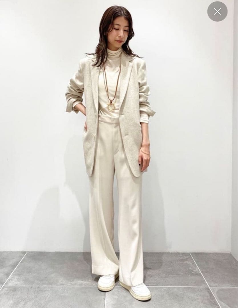 Plage Big Tailored ジャケットベージュ36