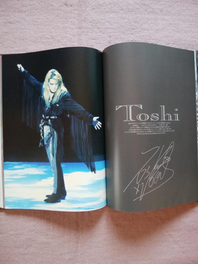 X JAPAN 写真集【初版】メモリアルフォトアルバム