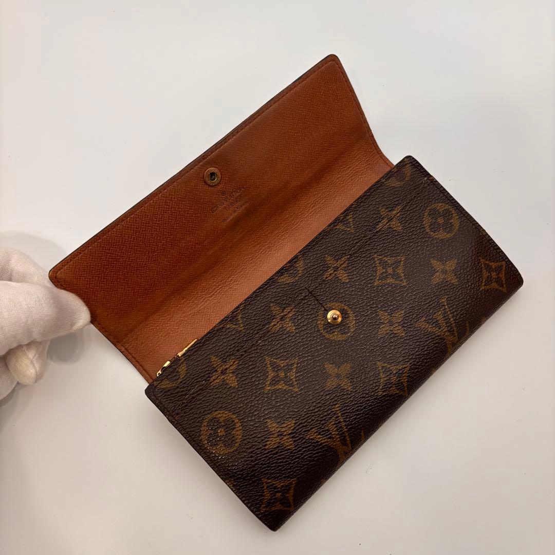 ✨鑑定済み✨ルイヴィトン モノグラム✨ポシェットポルトモネ クレディ 長財布