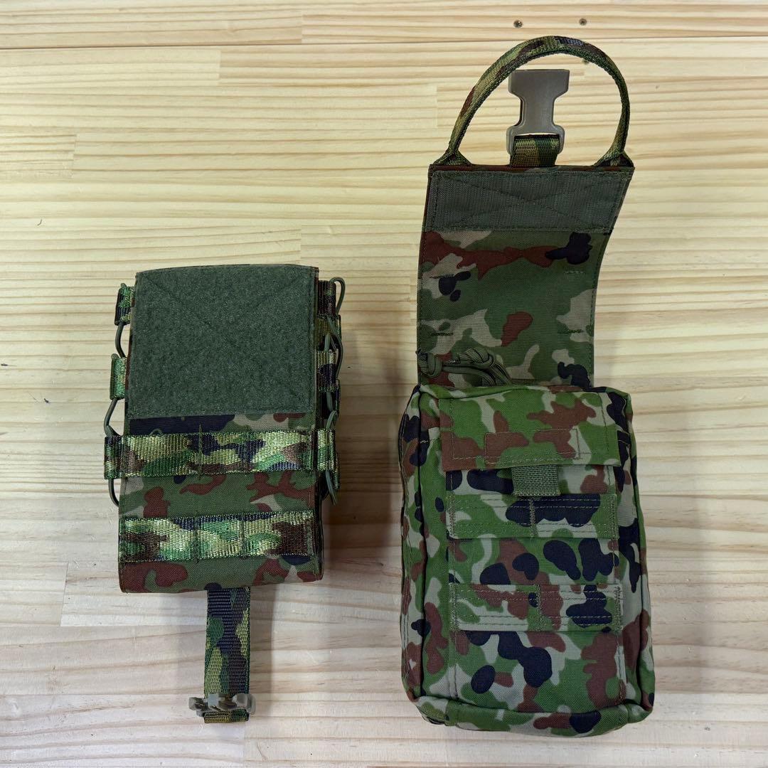 【ところてん】陸自迷彩 縦型ブローアウトキット 2個