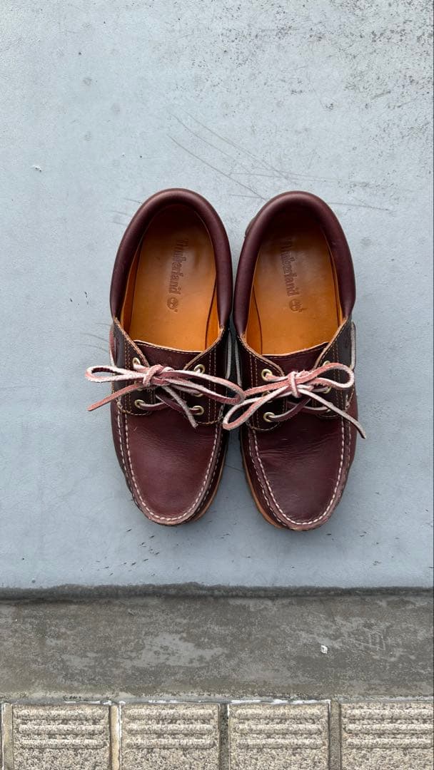 Timberland 3eye バーガンディー