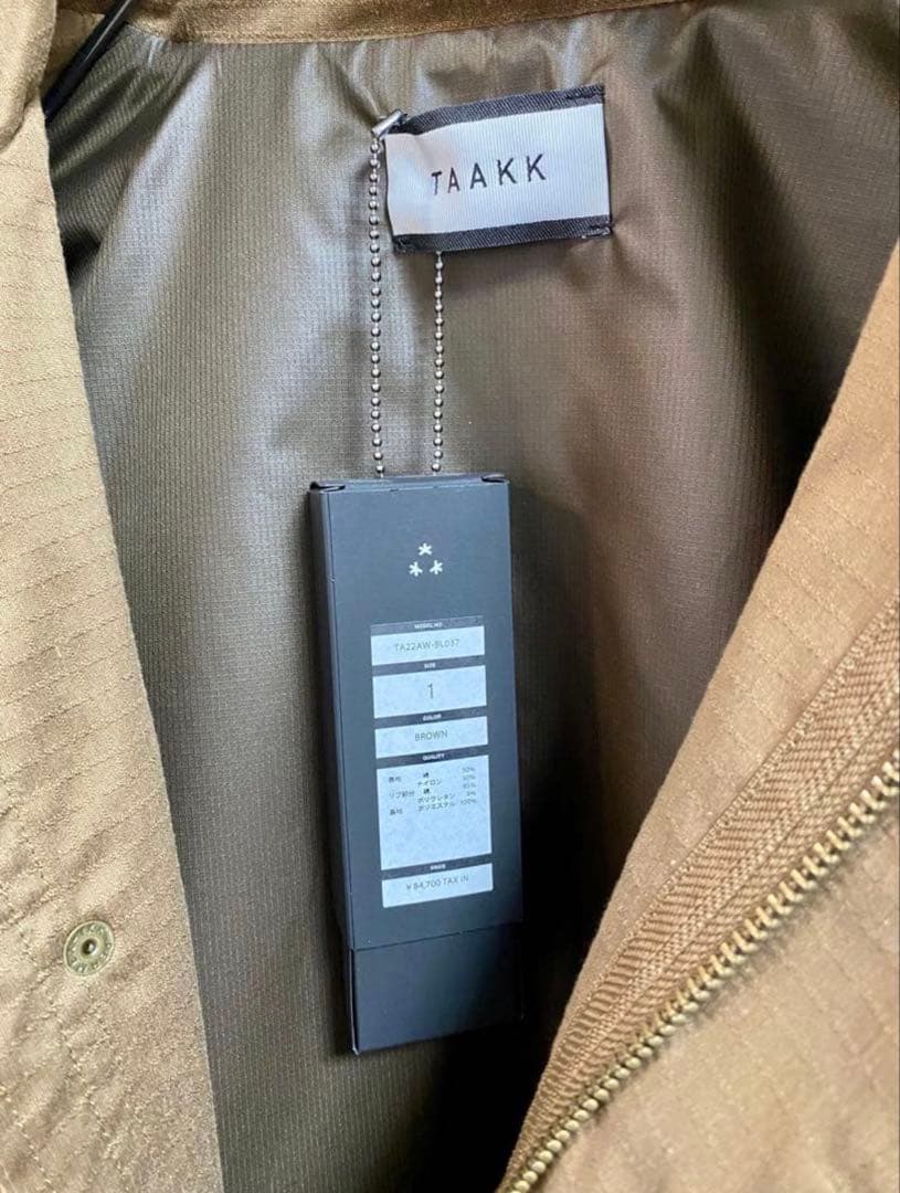 【タグ付き】TAAKK M-65/N-3B ジャケット 22aw