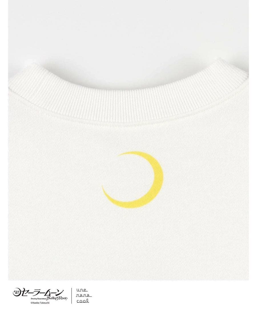 セーラームーン　ウンナナクール　une nana ルームウェア　アイボリー　白