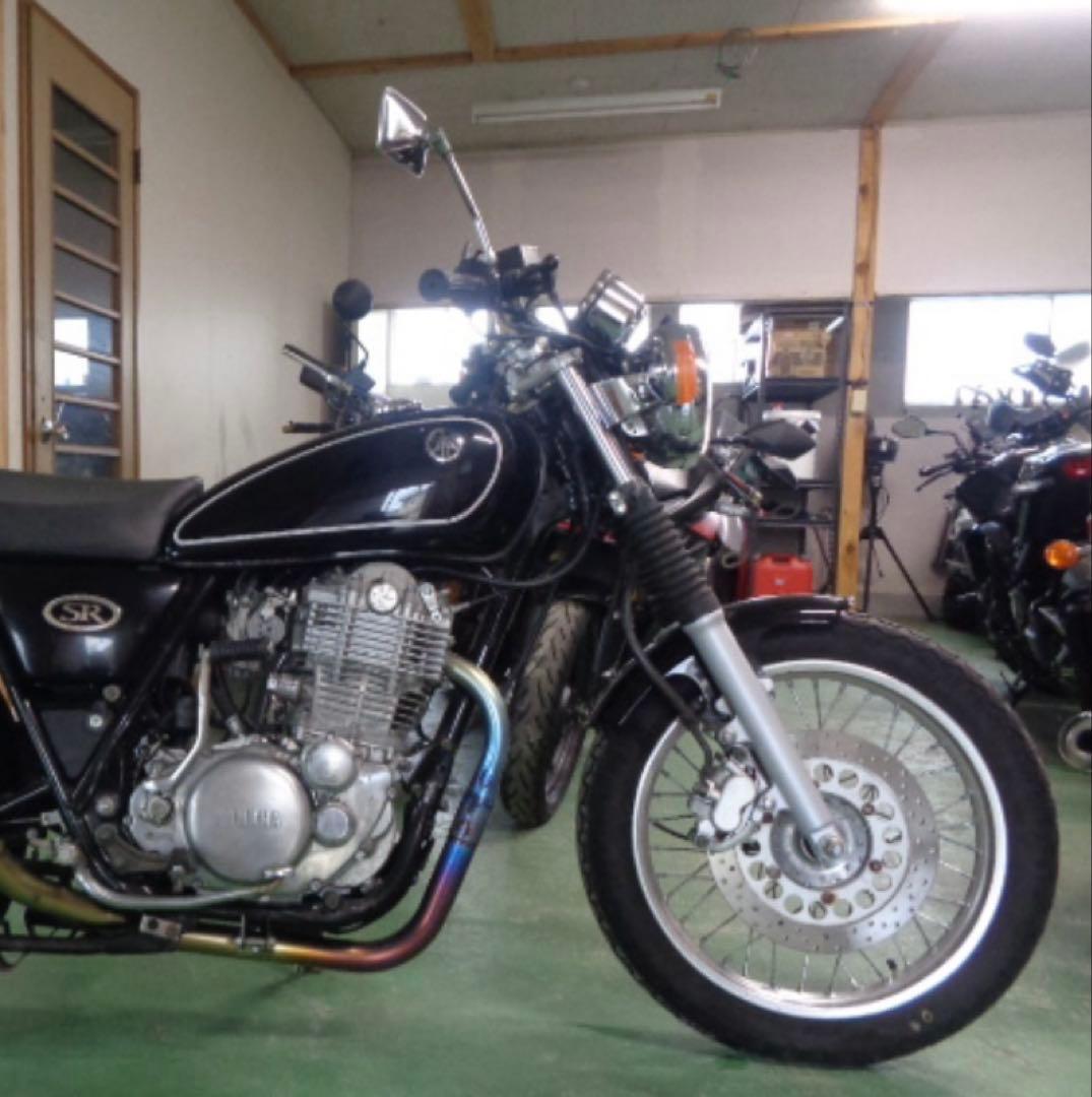 sr400 フロントフェンダー　ボバー　チョッパー、トラッカー　カフェ　2%