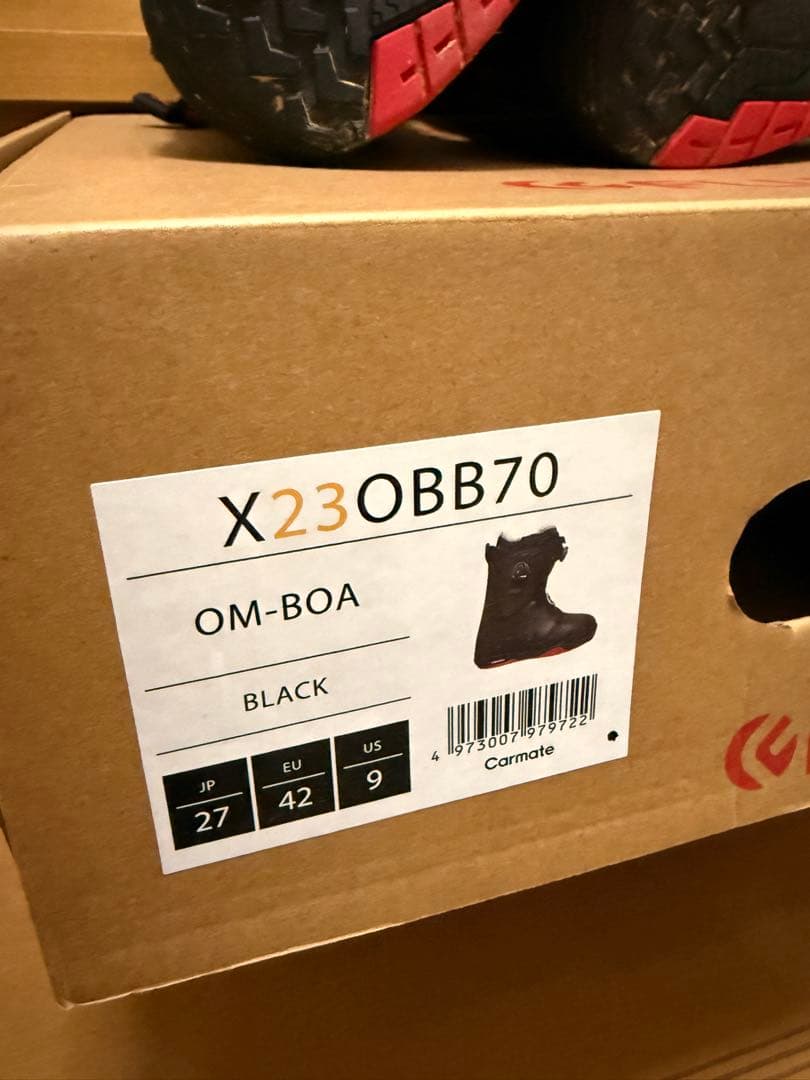FLUX OM-BOA スノーボードブーツ ブラック JP 27
