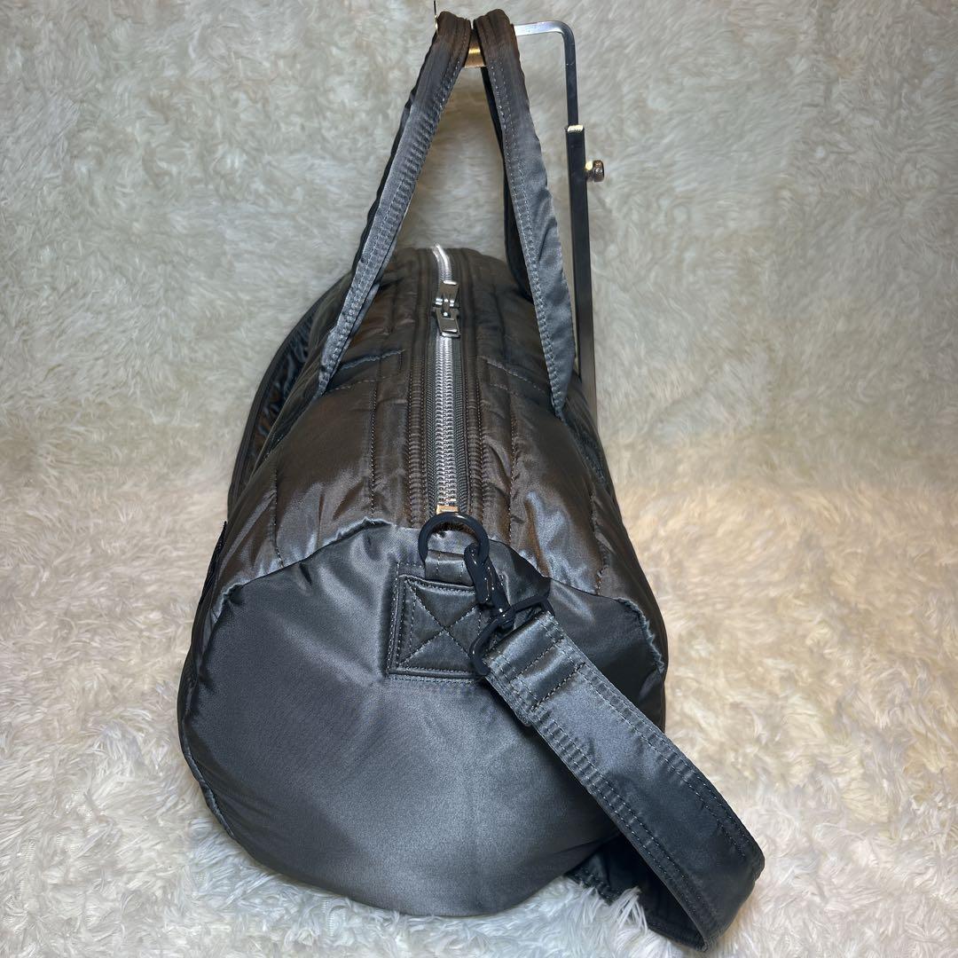 極美品✨PORTER ポーター タンカー 2WAYボストンバッグ シルバーグレー