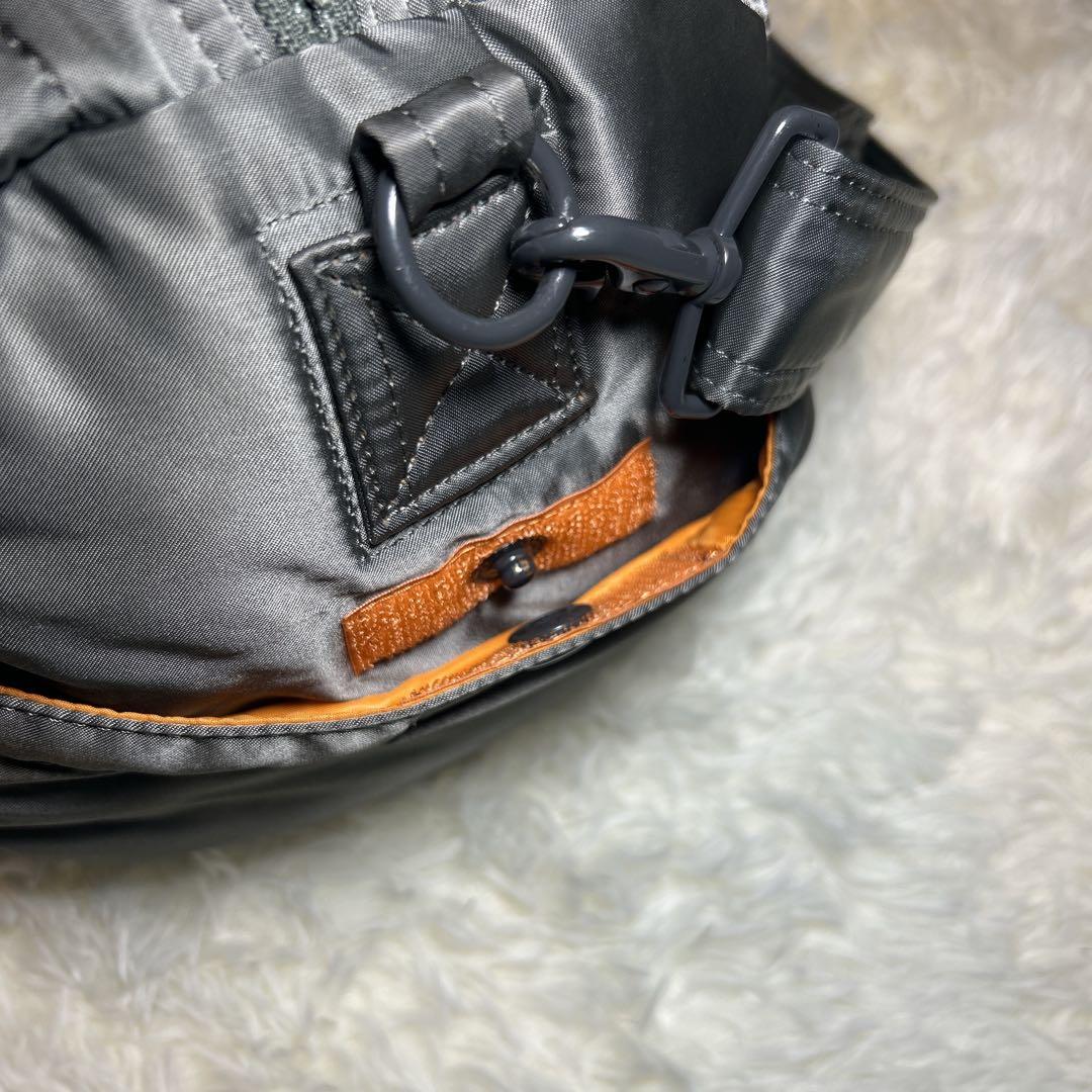 極美品✨PORTER ポーター タンカー 2WAYボストンバッグ シルバーグレー