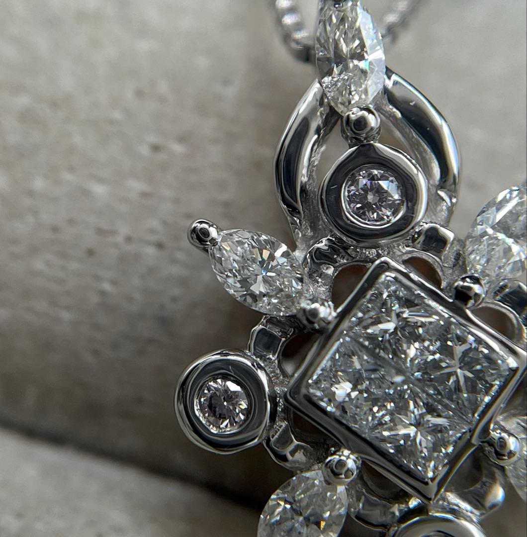 専用JL215★高級 カラーレス/ピンクダイヤ0.43ctpt950ヘッド 鑑付