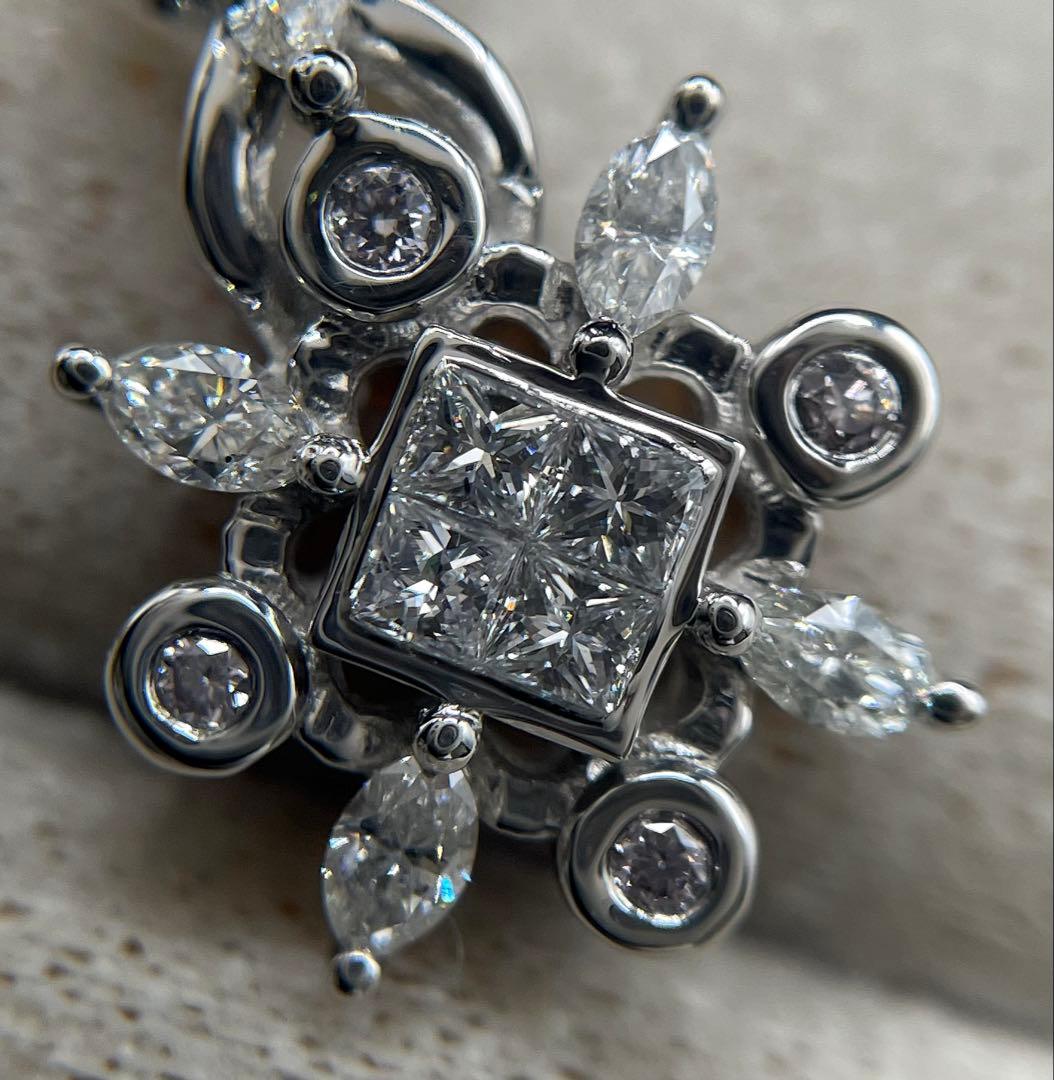 専用JL215★高級 カラーレス/ピンクダイヤ0.43ctpt950ヘッド 鑑付