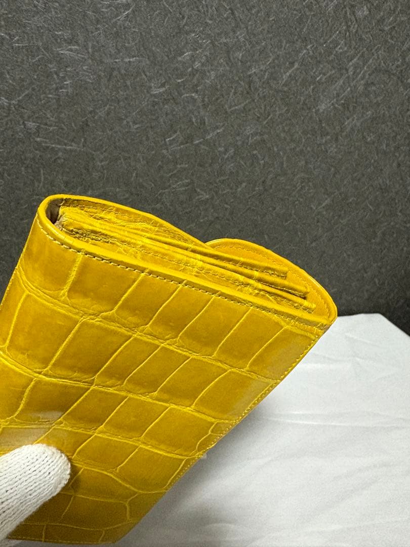 金運UP⭐︎WATAICHI クロコダイル　長財布　メンズ　レディース