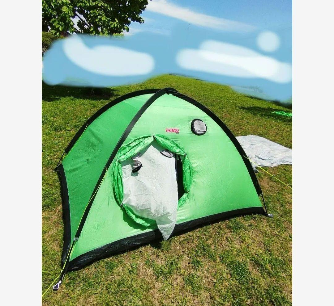 新品　未使用　エスパース　ドーム　テント　マキシム　ヘリテイジ　2人　3人　ペグ