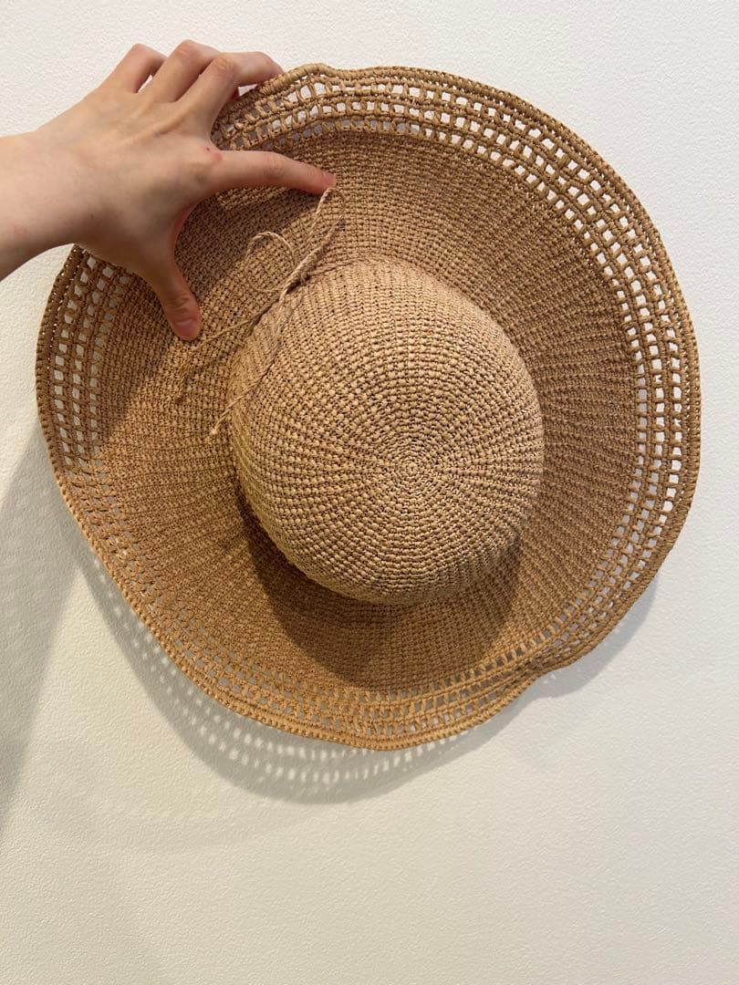 わ*め様 ヘレンカミスキー　麦わら帽子　フリーサイズ