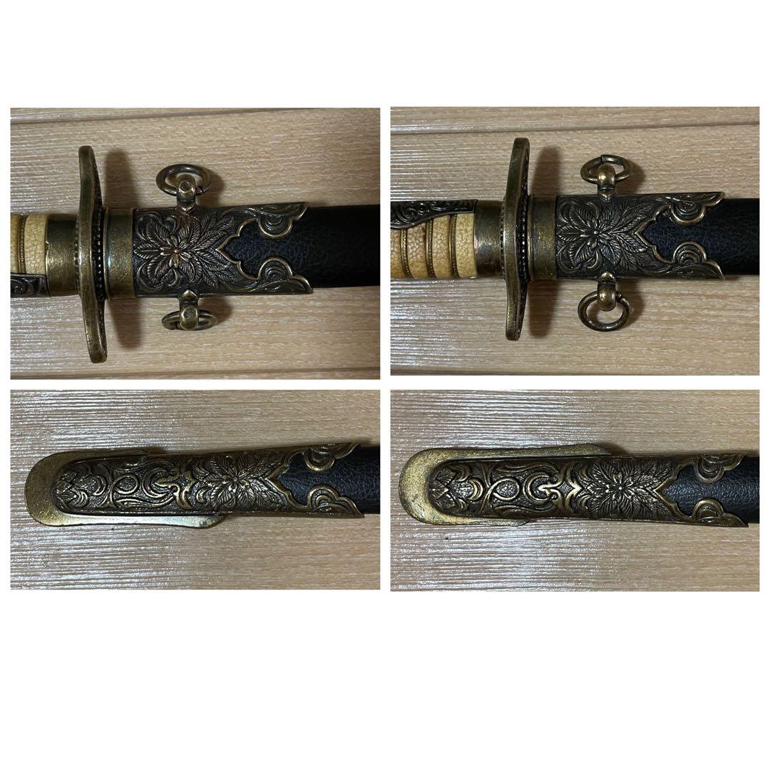 模造刀　美術刀　サーベル　指揮刀　時代武具　2本セット　A0431
