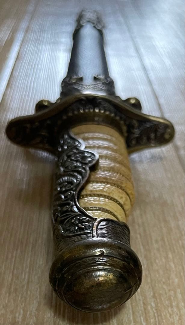 模造刀　美術刀　サーベル　指揮刀　時代武具　2本セット　A0431