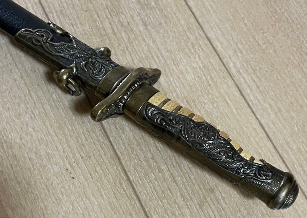 模造刀　美術刀　サーベル　指揮刀　時代武具　2本セット　A0431