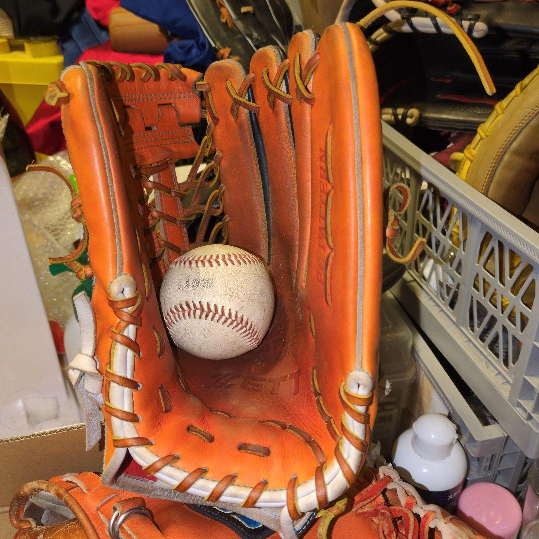 ゼット　プロステイタス　オーダー　軟式用　外野用　良型