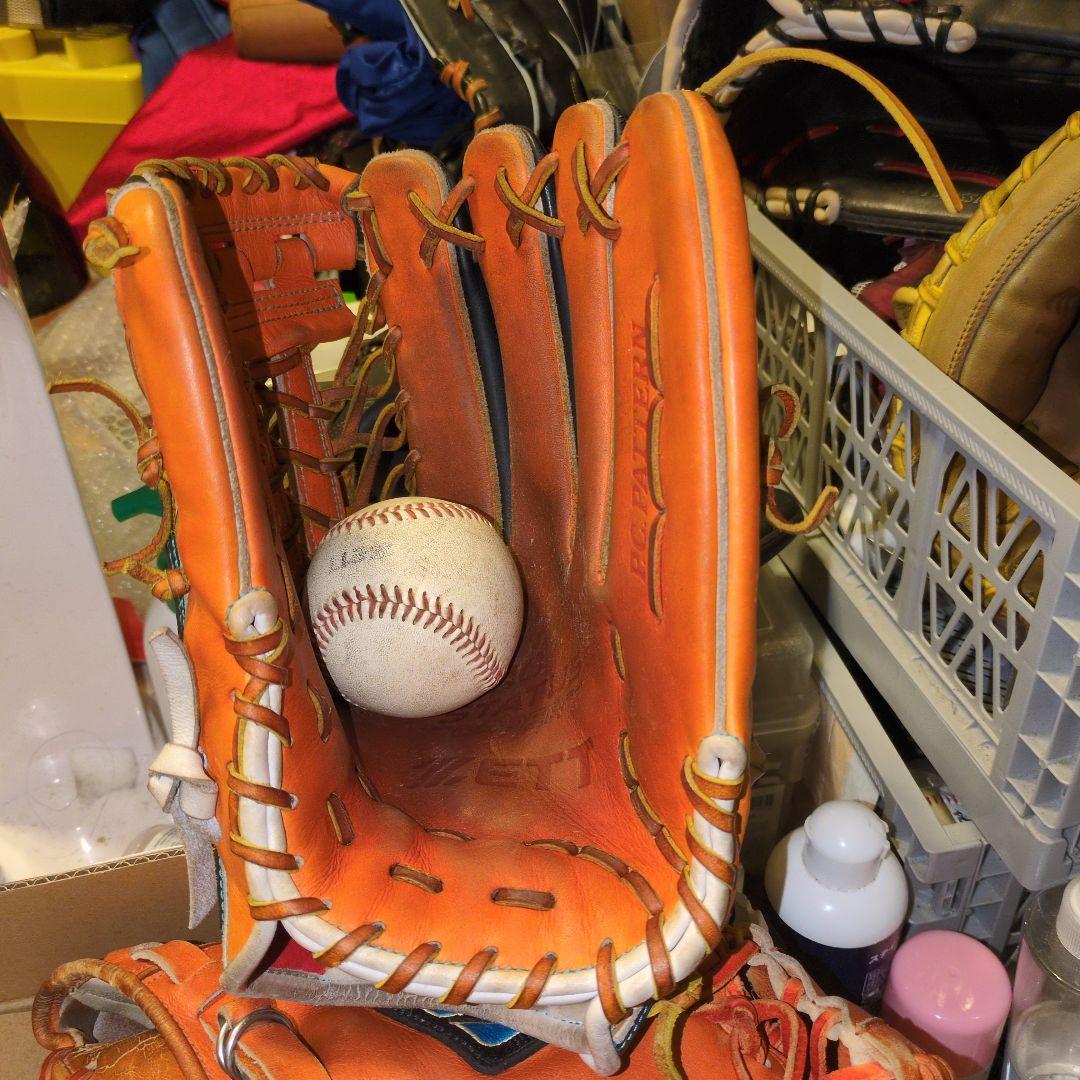 ゼット　プロステイタス　オーダー　軟式用　外野用　良型