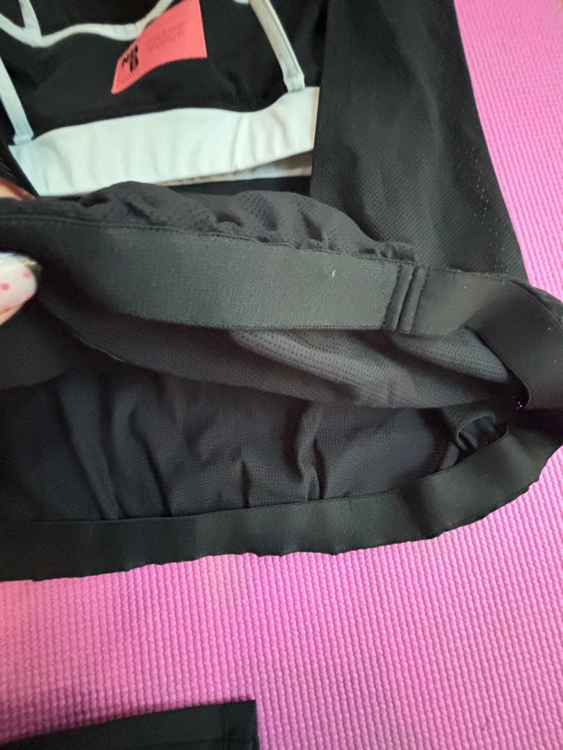 専用　NBBウィークエンド　ヨガウェアセット ブラック　L