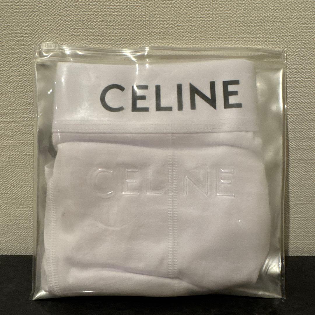 セリーヌ メンズ ボクサーパンツ ホワイト L