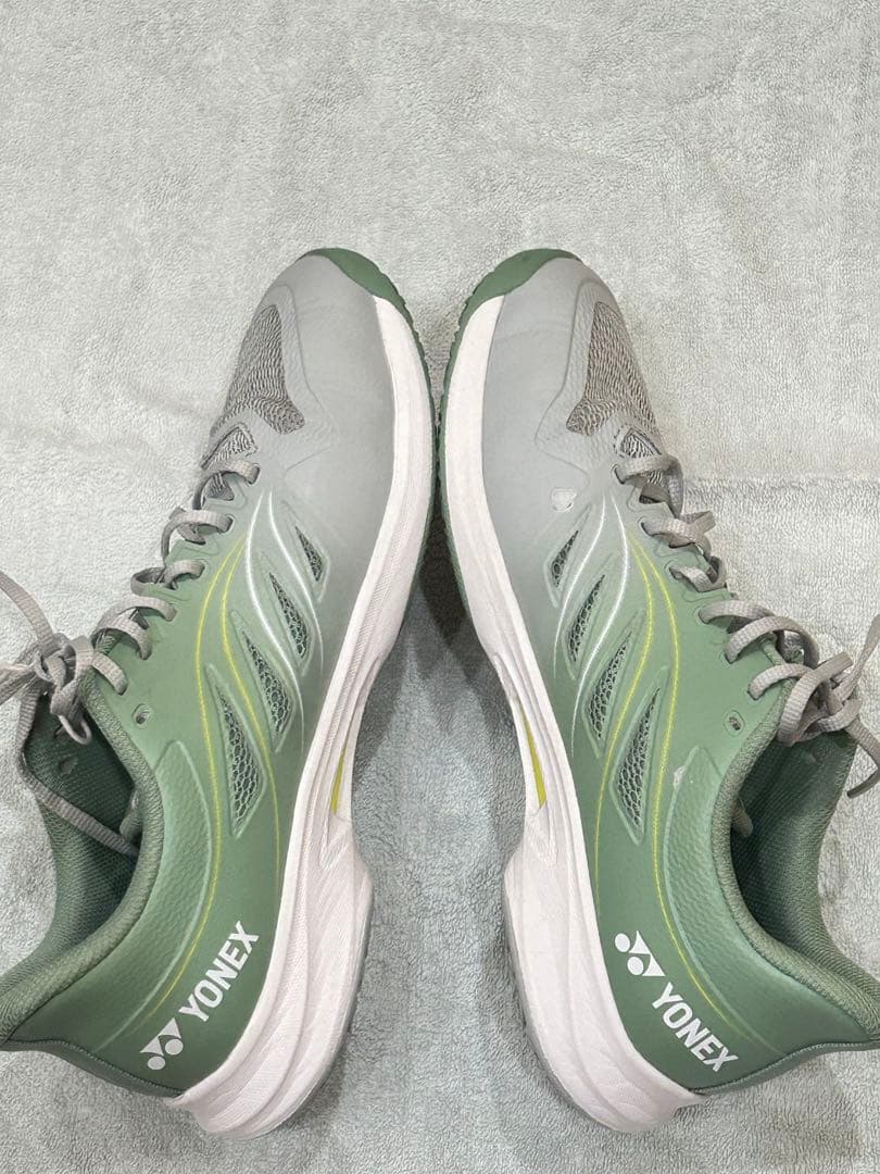 【美品】YONEX ソフトテニスシューズ AERODASH WIDE