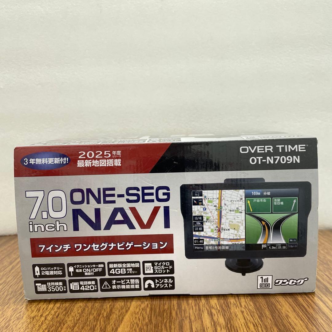 11373 OVERTIME 7インチ ワンセグ ナビゲーションOT-N709N