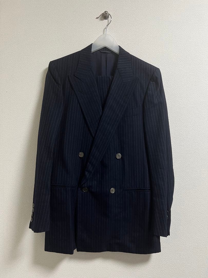 【本日限定格安】ストライプジャケット スラックス セットアップ サイズ：M