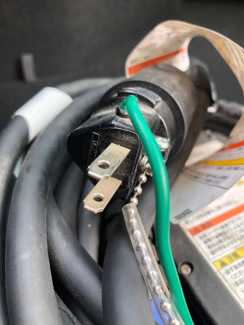 プリウス50 EV充電けーブル