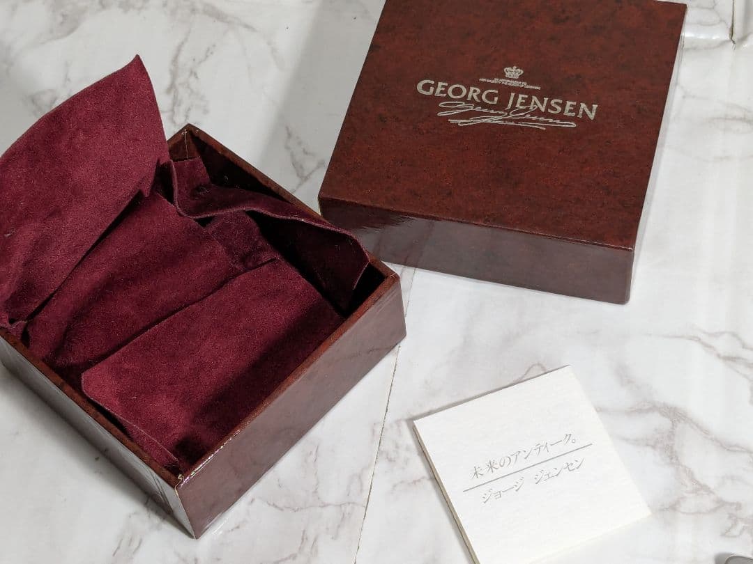 ジョージジェンセン　シルバー925　銀　オニキス　ネクタイピン　カフス　ブラック