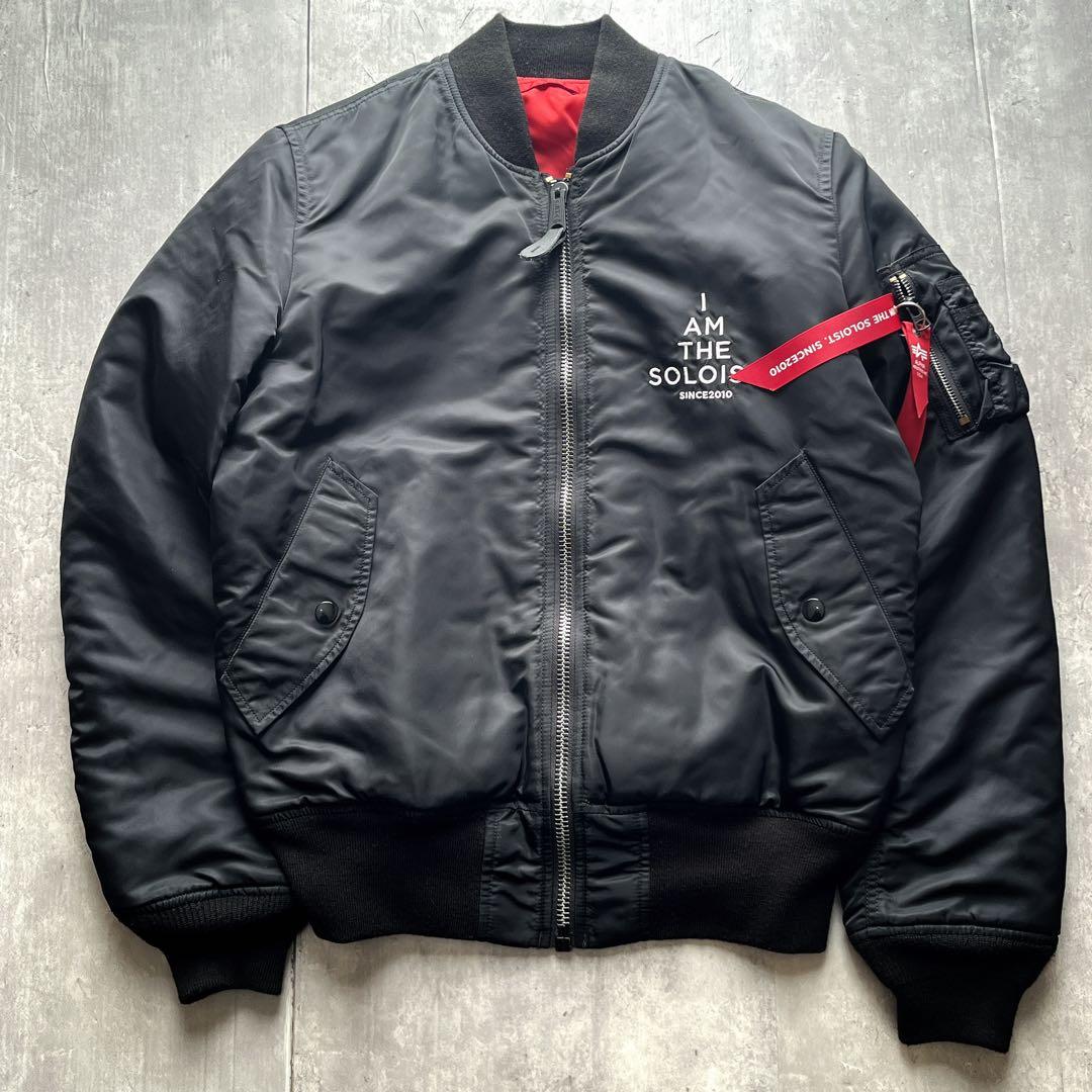 超希少　タカヒロミヤシタザソロイスト　アルファ　MA-1 THE SOLOIST