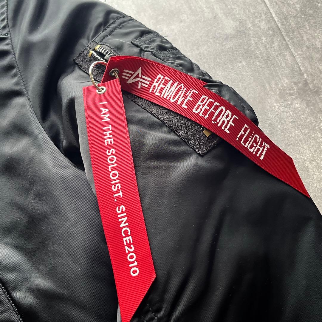 超希少　タカヒロミヤシタザソロイスト　アルファ　MA-1 THE SOLOIST