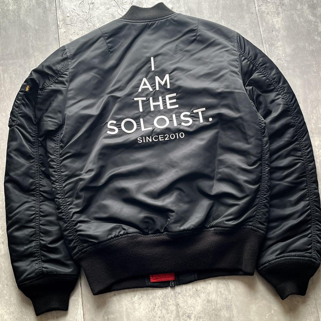 超希少　タカヒロミヤシタザソロイスト　アルファ　MA-1 THE SOLOIST