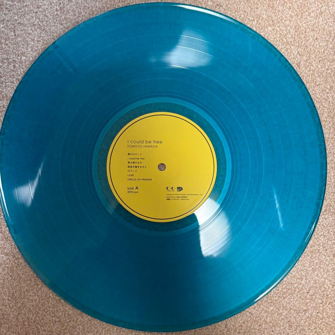 【美品】原田知世 I could be free LP