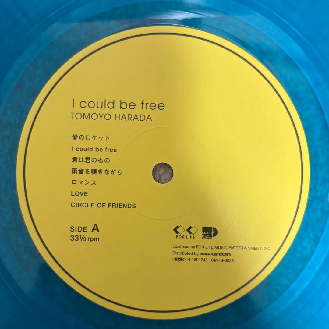 【美品】原田知世 I could be free LP
