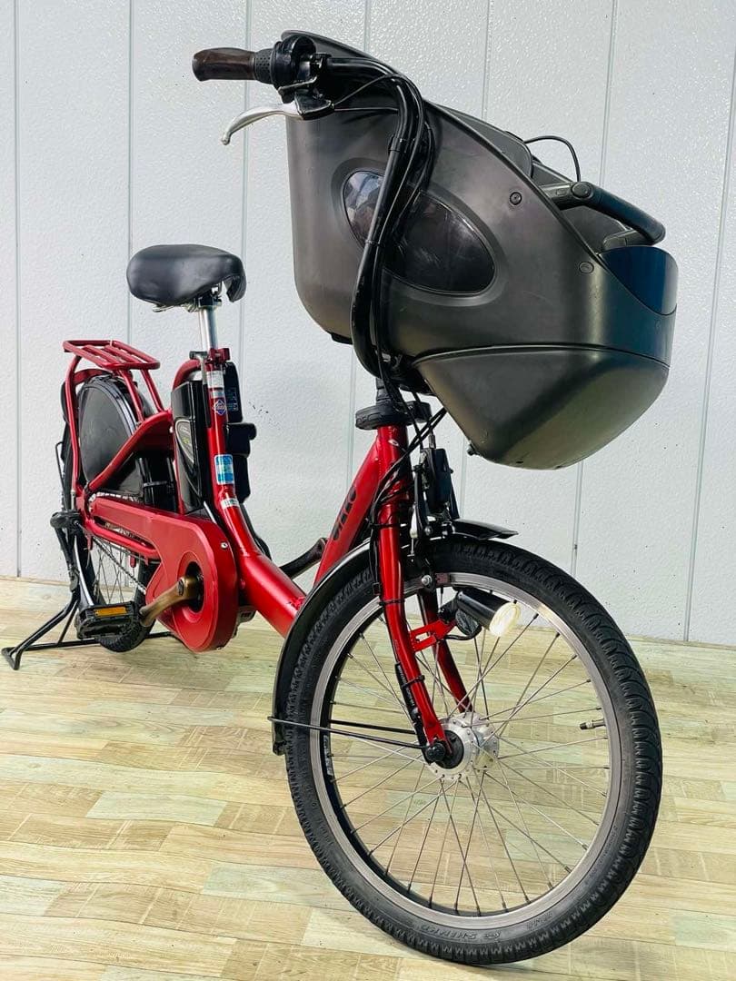 3120ブリヂストン8.9アンペア　3人乗り対応子供乗せ　電動アシスト自転車