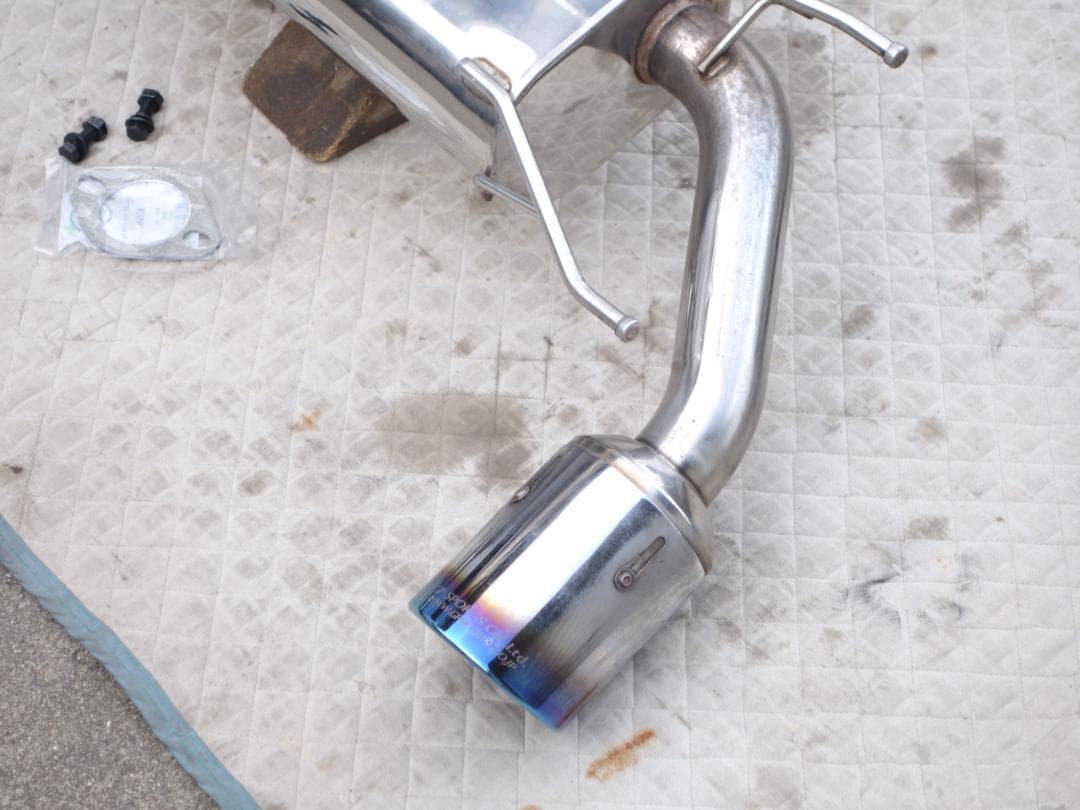 走行少 美品 オマケ付き GPスポーツ マフラー 86 brz zn6 zc6