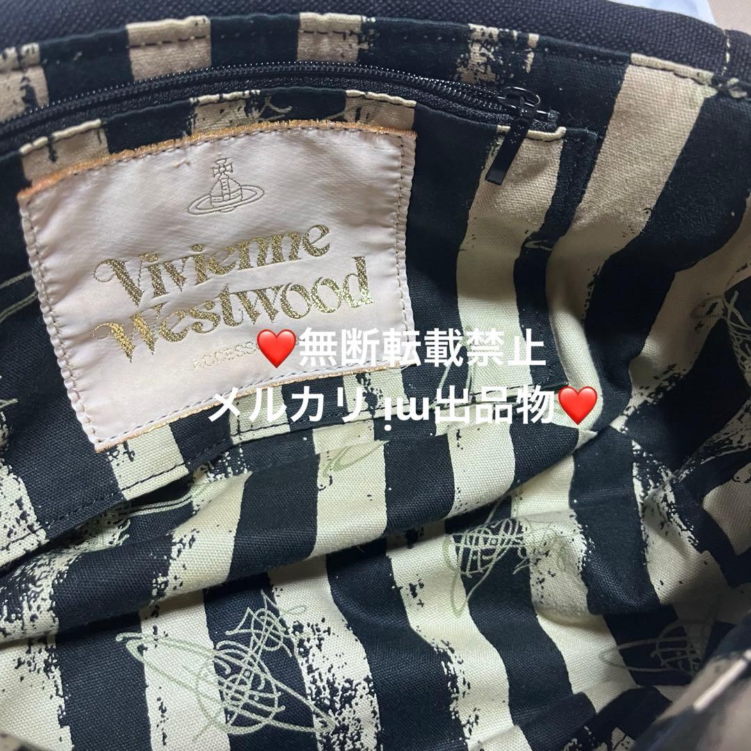 Vivienne Westwood エッジウェア 日本製 ショルダーバッグ 黒