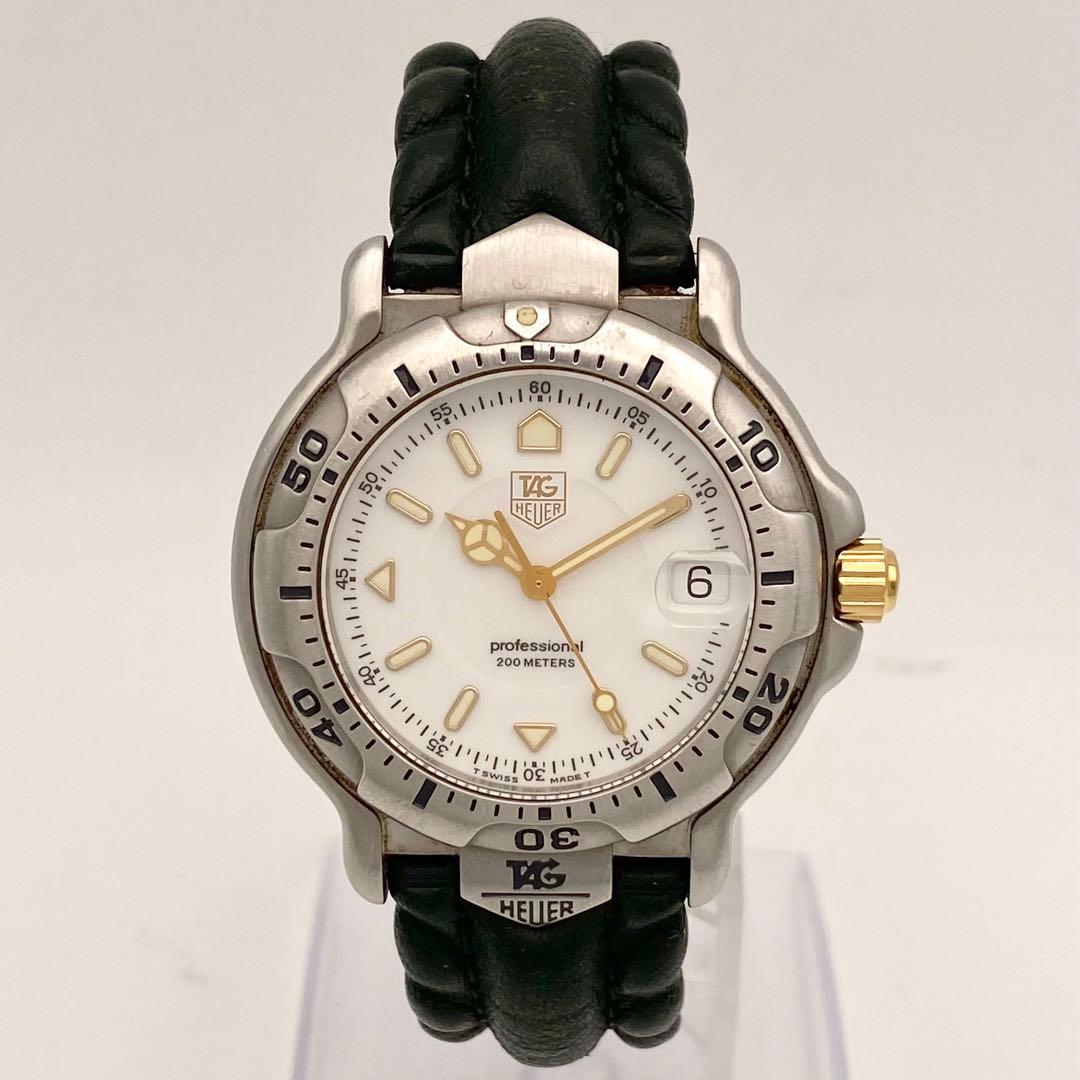 【稼働品】タグホイヤー クォーツ 腕時計 コンビ WH1151-K1 新品電池