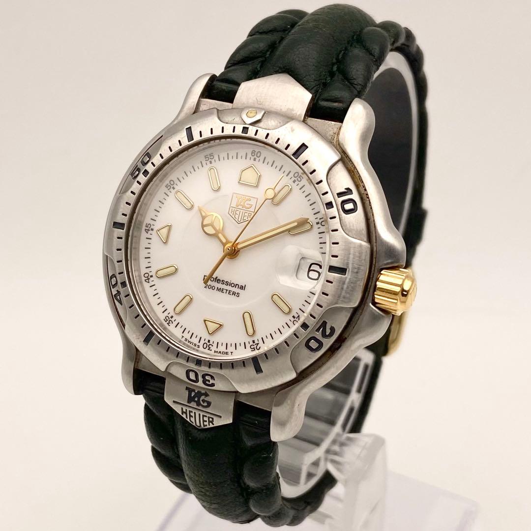 【稼働品】タグホイヤー クォーツ 腕時計 コンビ WH1151-K1 新品電池