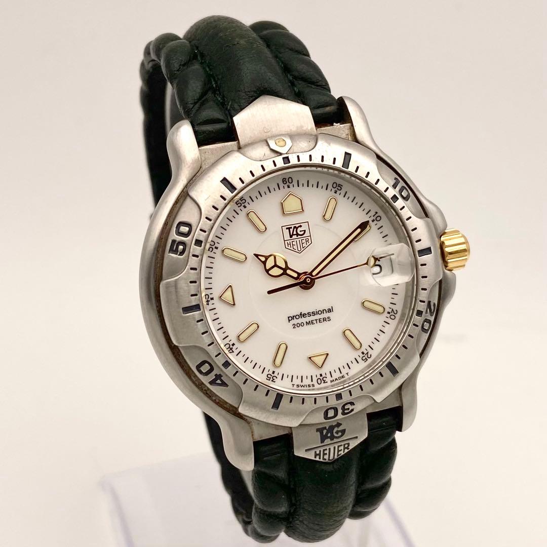 【稼働品】タグホイヤー クォーツ 腕時計 コンビ WH1151-K1 新品電池
