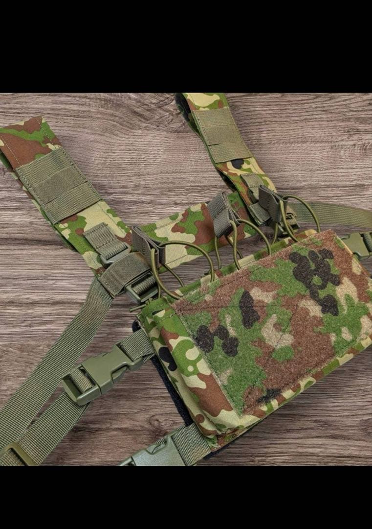 【新品】MK4タイプ　陸自迷彩チェストリグ